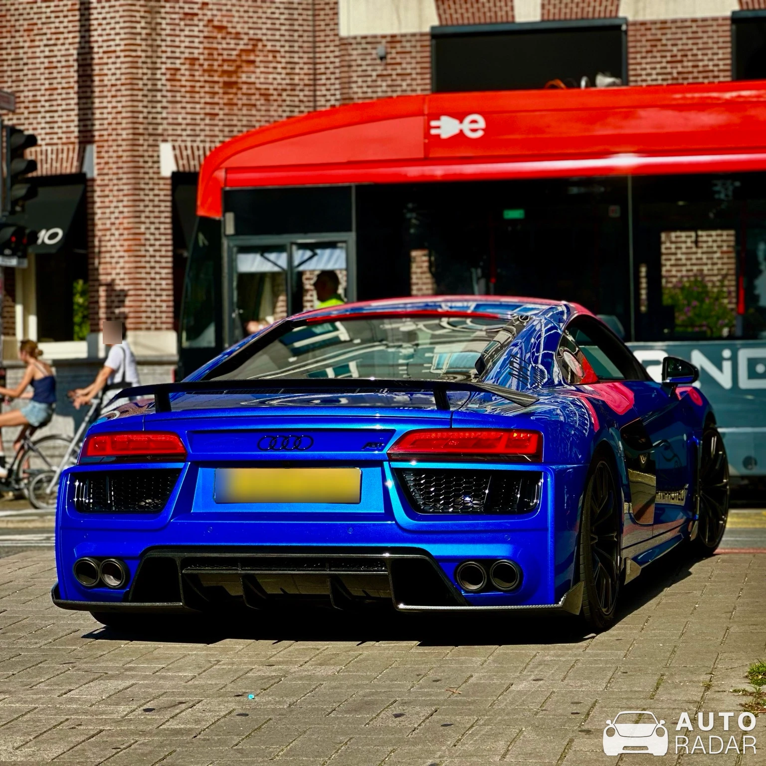 Audi ABT R8 V10 Plus 2017 spotted in Amsterdam, Netherlands