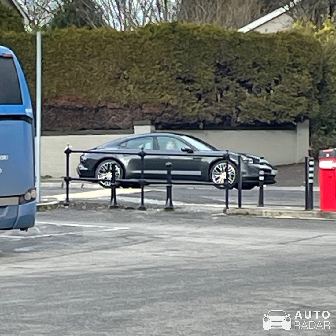 Porsche Taycan Turbo S spotted in Killarney, Ireland