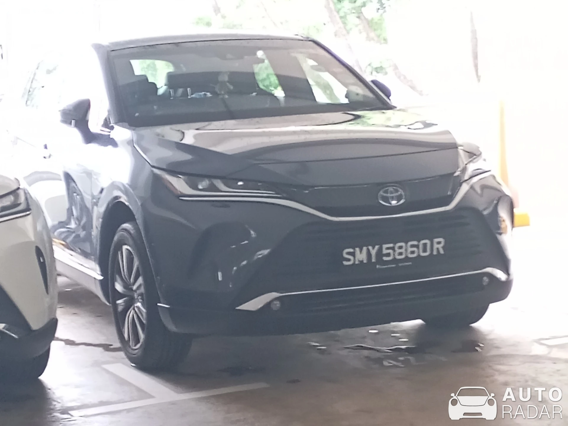 Toyota Harrier spotted in Singapore