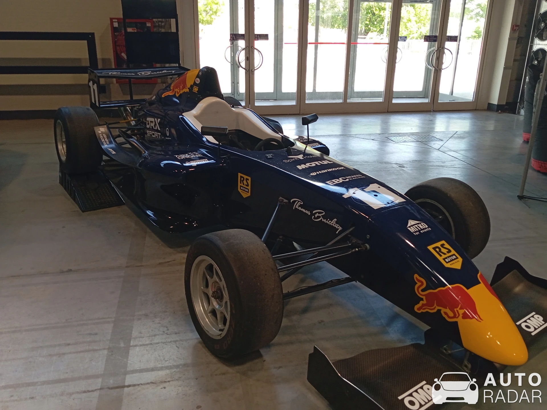 Red Bull Racing RB4 spotted in Budapest