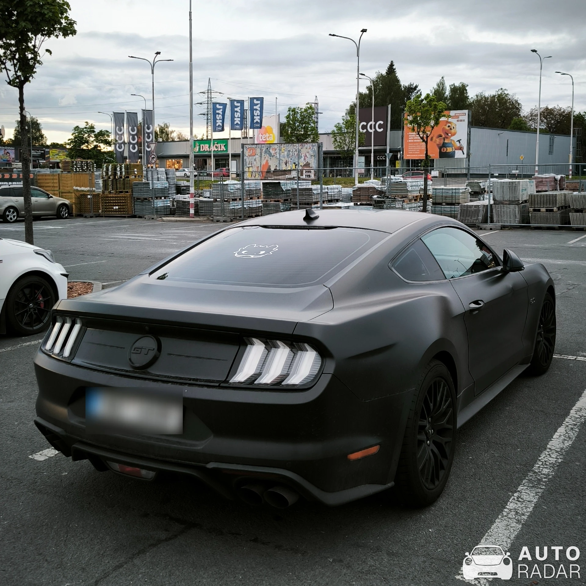 Ford Mustang55 S550 spotted in Havířov