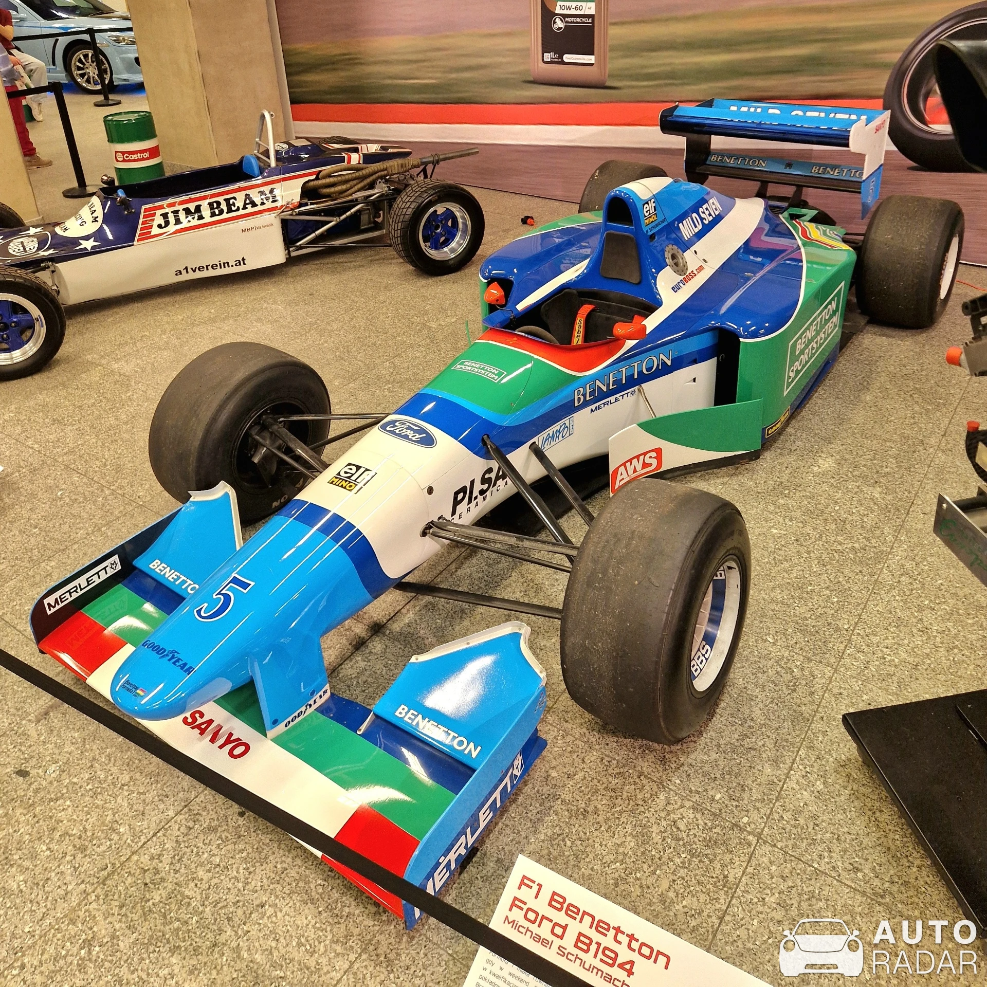 Benetton Ford B194 spotted in Warszawa