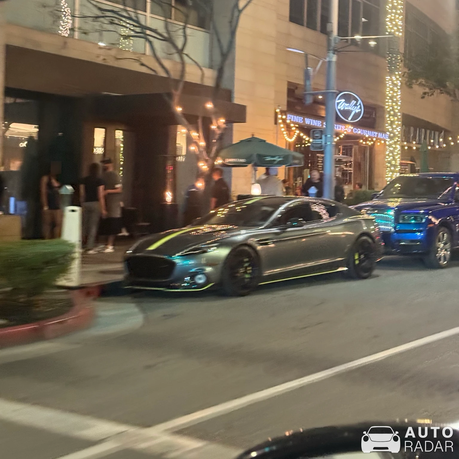 Aston Martin Rapide S AMR spotted in Beverly Hills