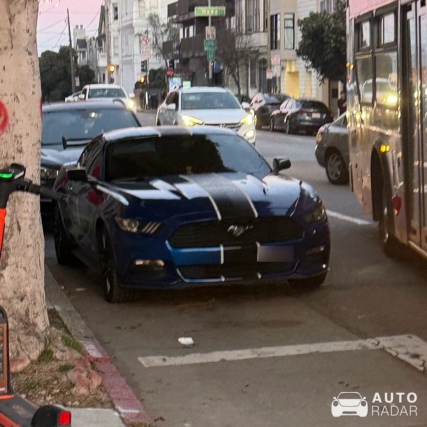 Ford Mustang spotted in San Francisco, United States