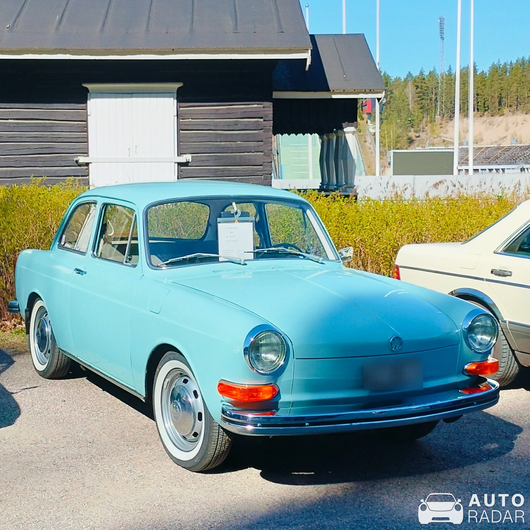 Volkswagen 1600 TL spotted in Lahti