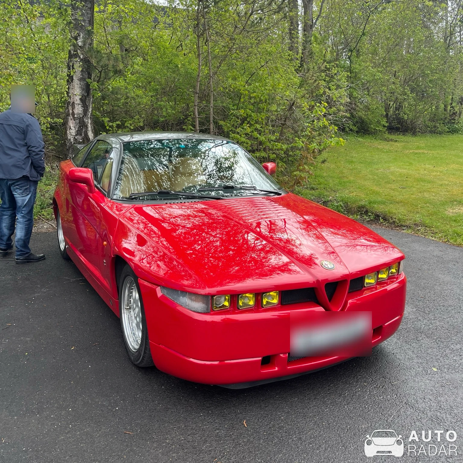 Alfa Romeo SZ/RZ spotted