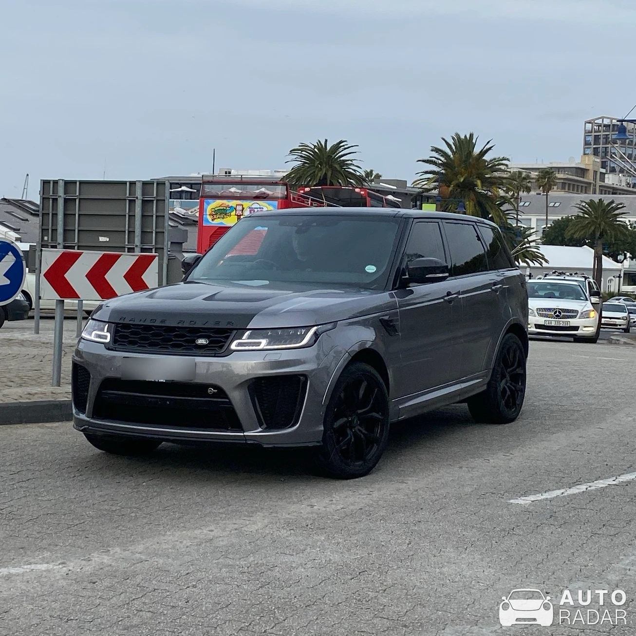 Land Rover Urban Range Rover Sport SVR spotted in Kaapstad