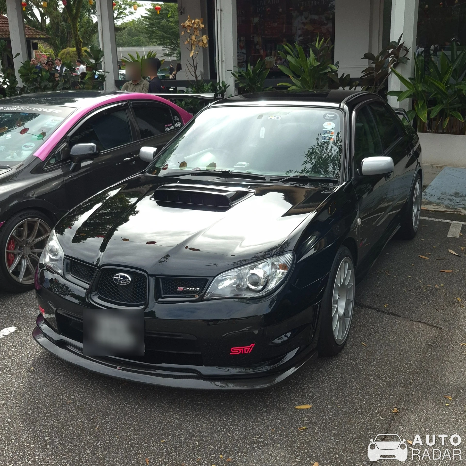 Subaru Impreza S204 spotted in Singapore