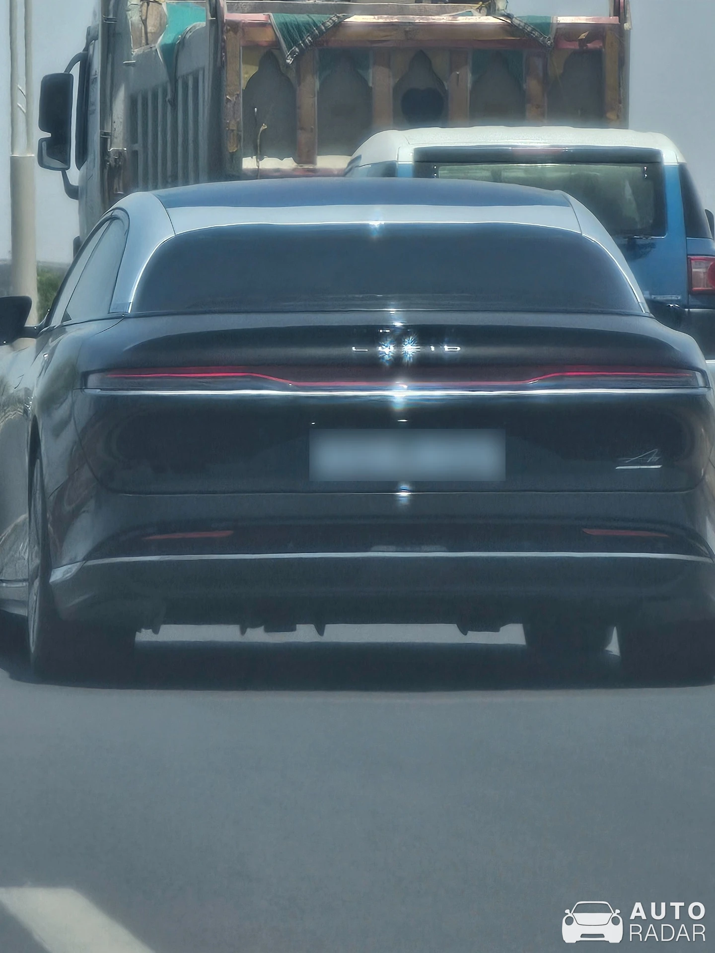 Lucid Air spotted in Madinah