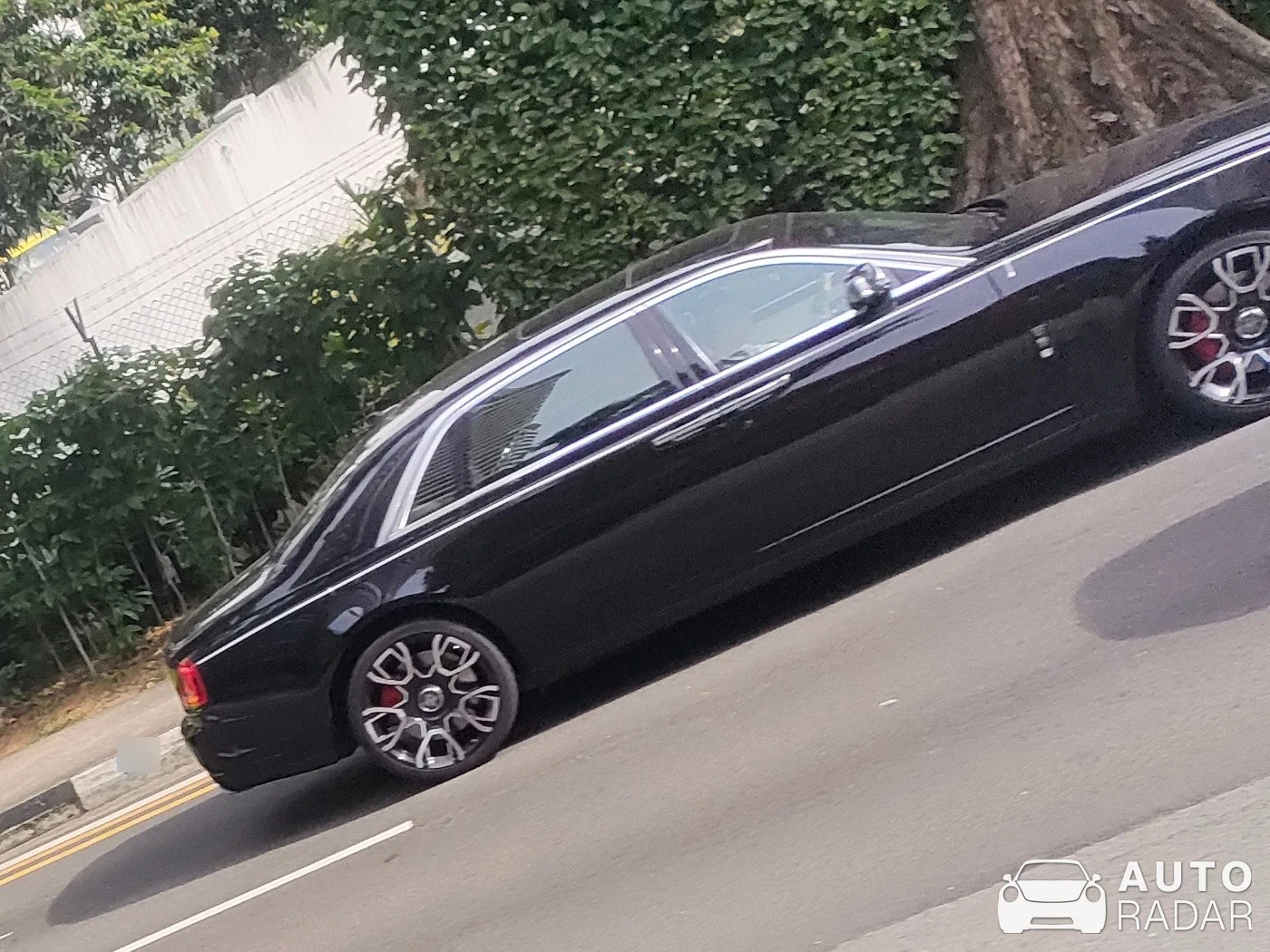 Rolls-Royce Ghost Black Badge 2021 spotted in Singapore, Singapore