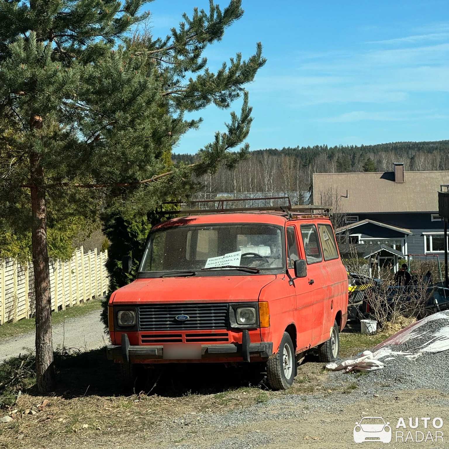 Ford Transit spotted in Hämeenlinna