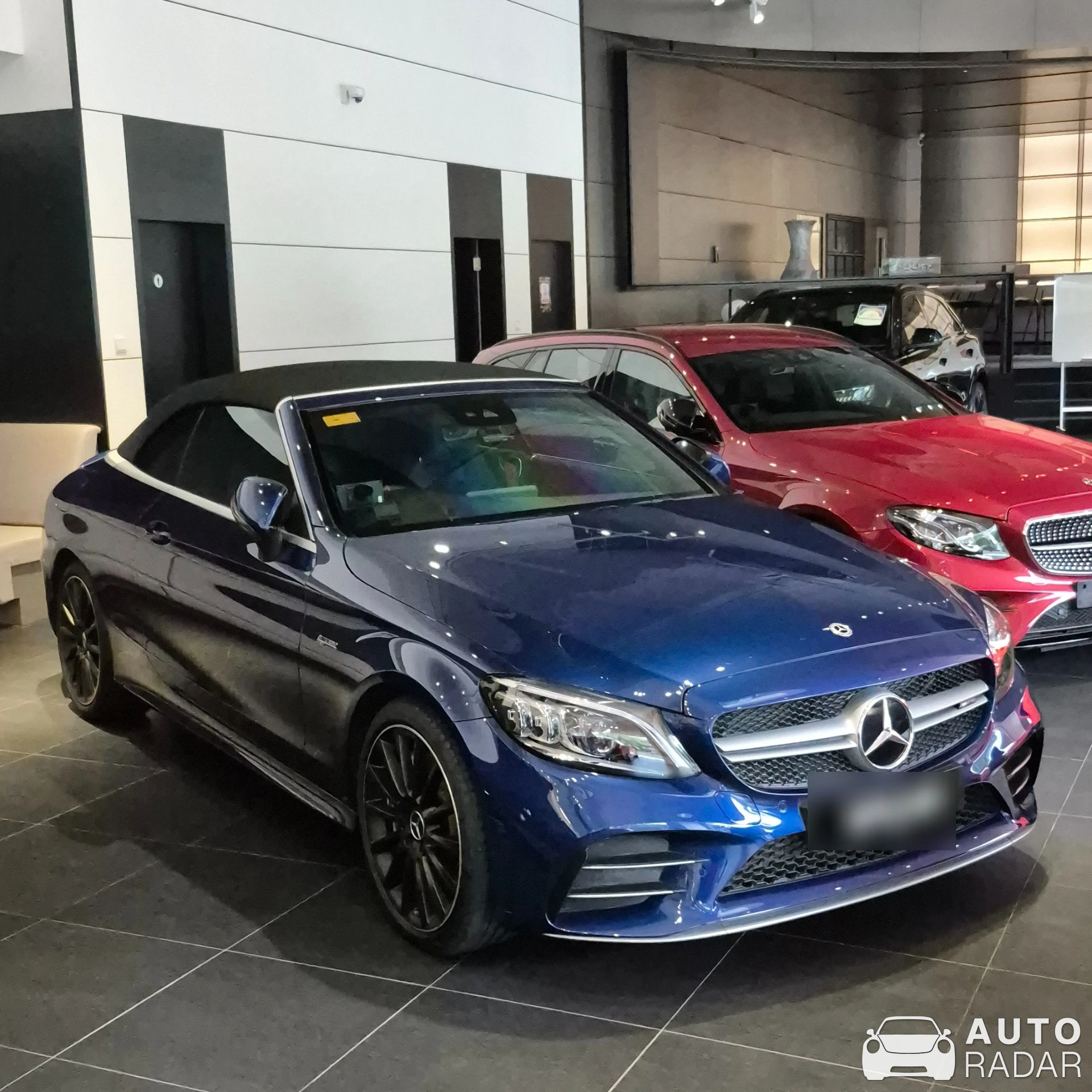 Mercedes-AMG C 43 Convertible spotted in Singapore