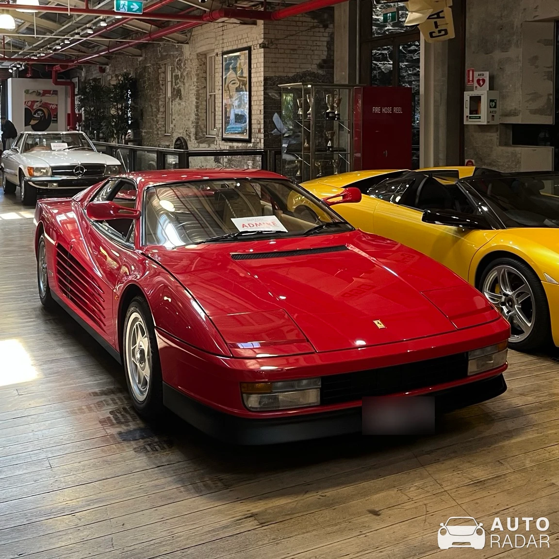 Ferrari Testarossa spotted in Richmond, Australia