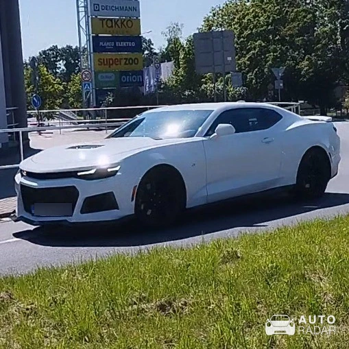 Chevrolet Camaro SS spotted in Karviná, Czechia