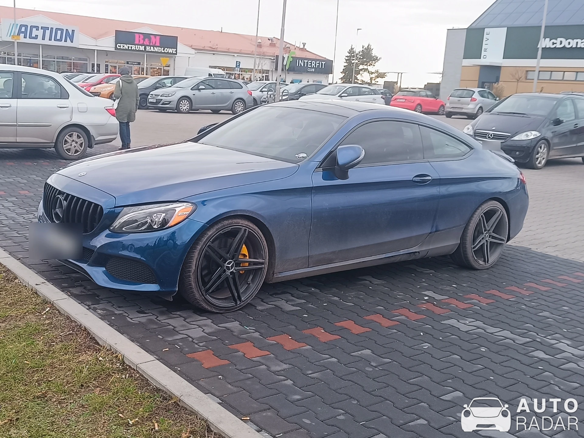 Mercedes-Benz C-Klasse Coupé C205 spotted in Rydułtowy, Polska