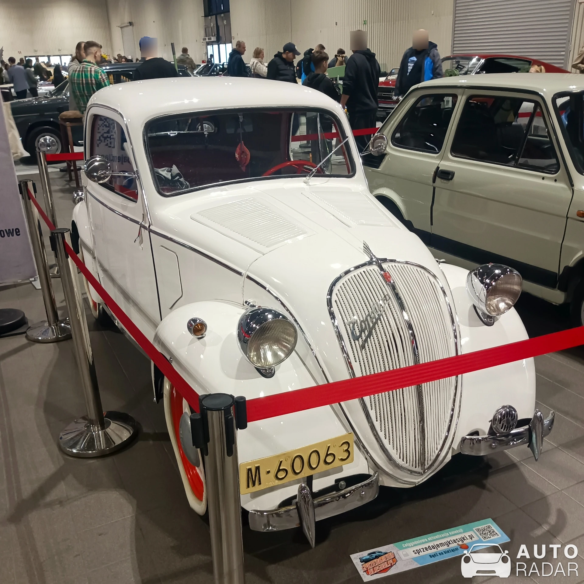 Fiat 500 A 'Topolino' spotted in Warszawa