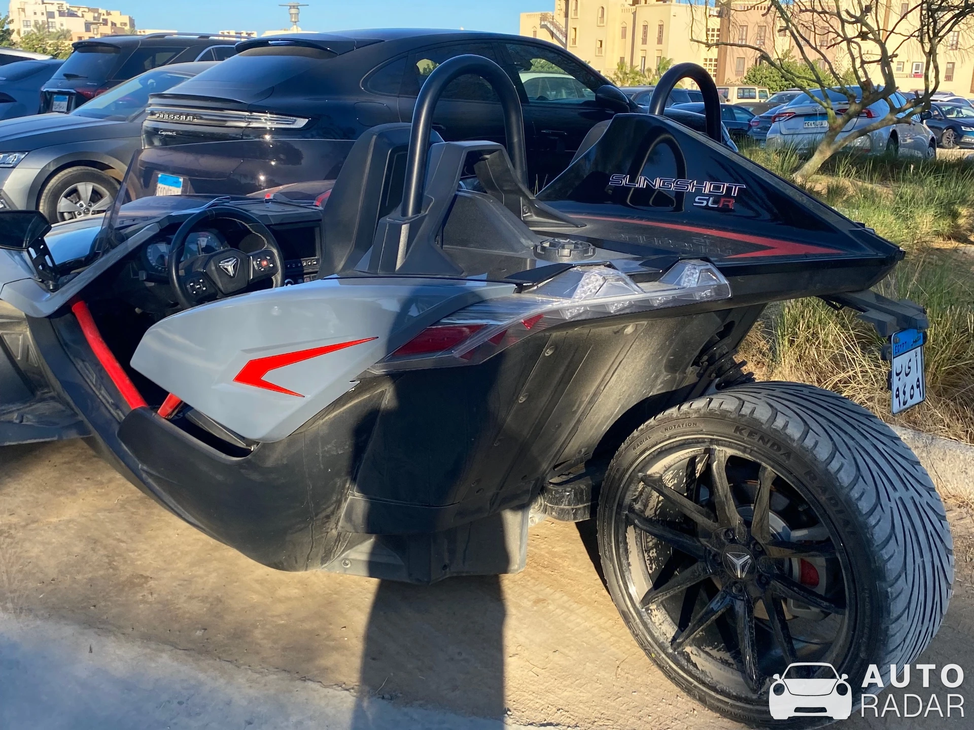 Polaris Slingshot spotted in Hurghada, Egypt