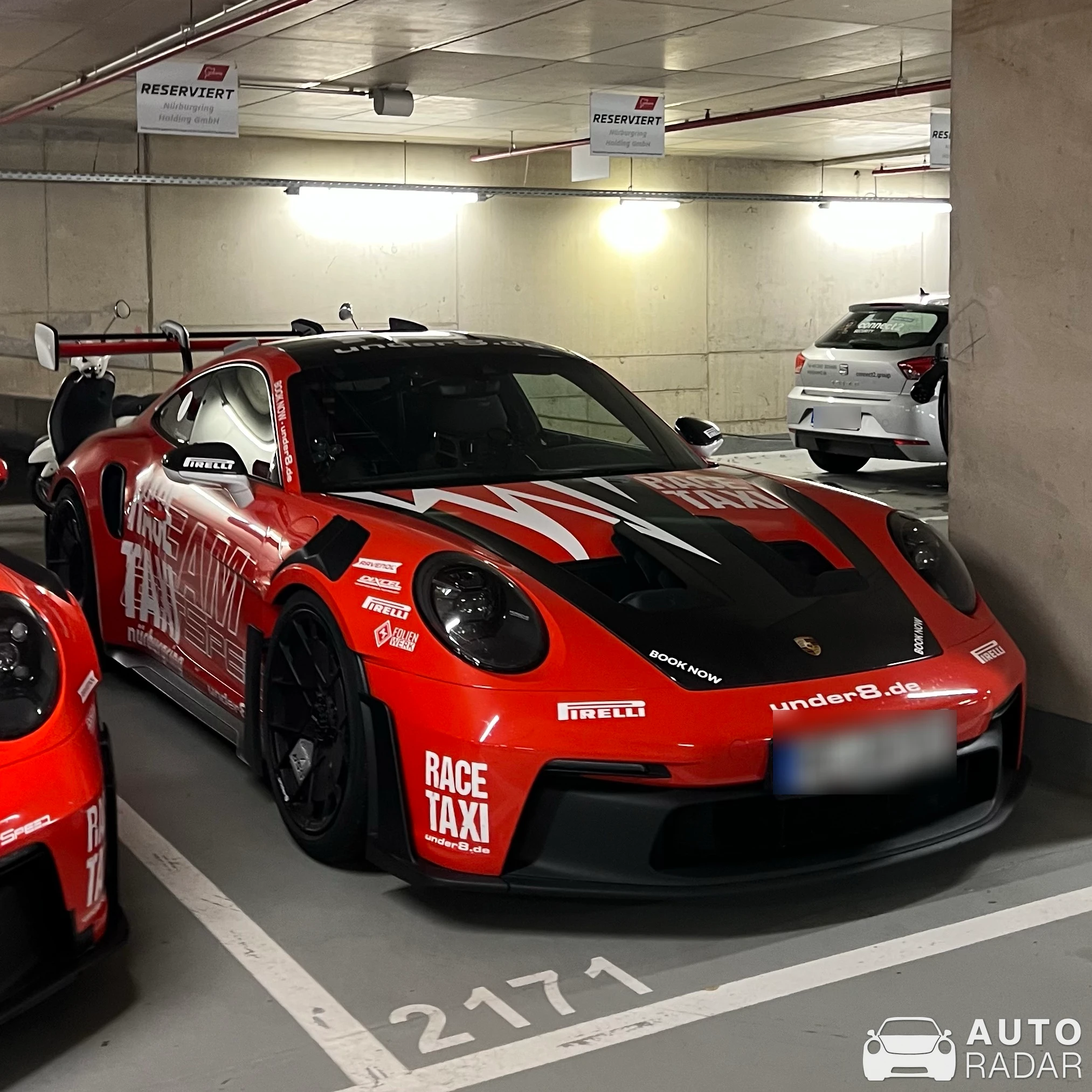 Porsche 992 GT3 RS By SSR Performance spotted in Nürburg