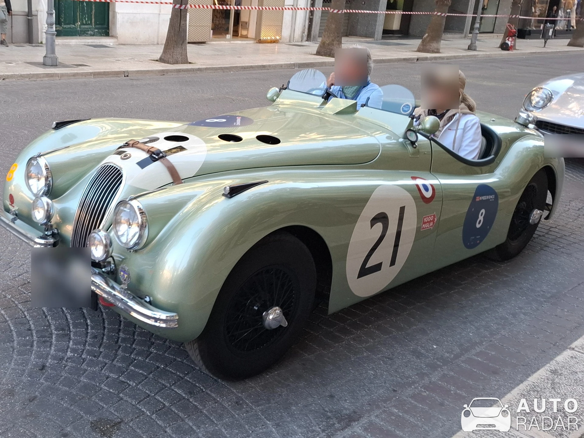 Jaguar XKR 120 spotted in Taranto