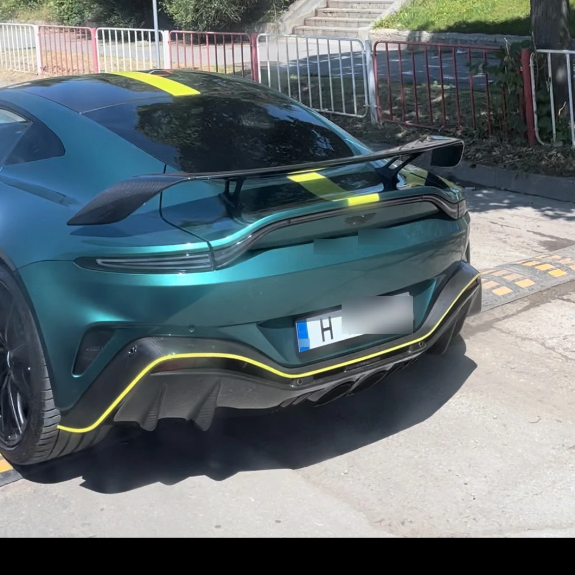 Aston Martin V8 Vantage AMR 2019 spotted in Shumen