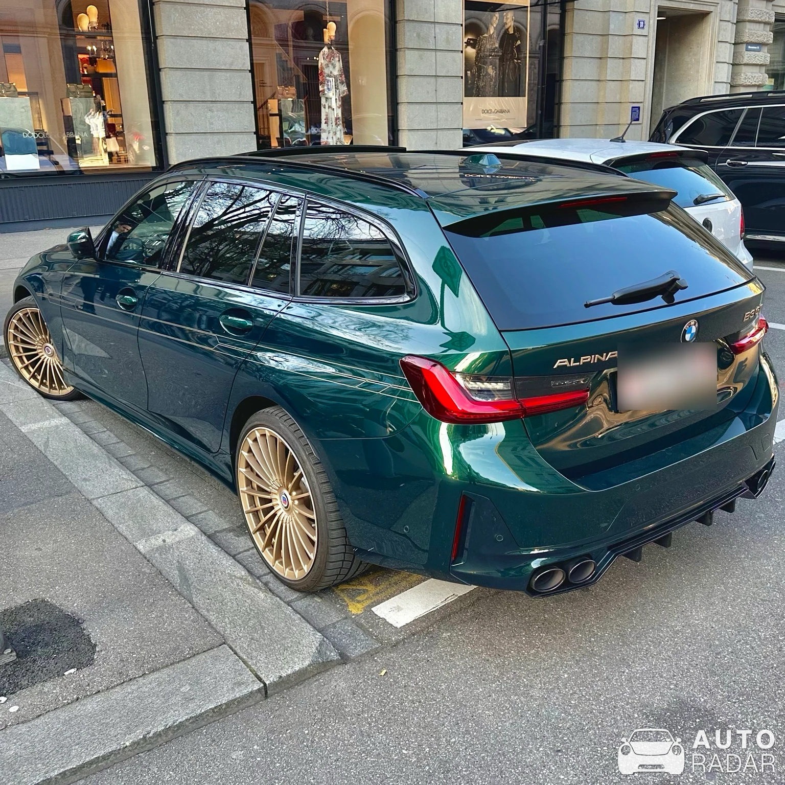 Alpina B3 GT spotted in Zürich