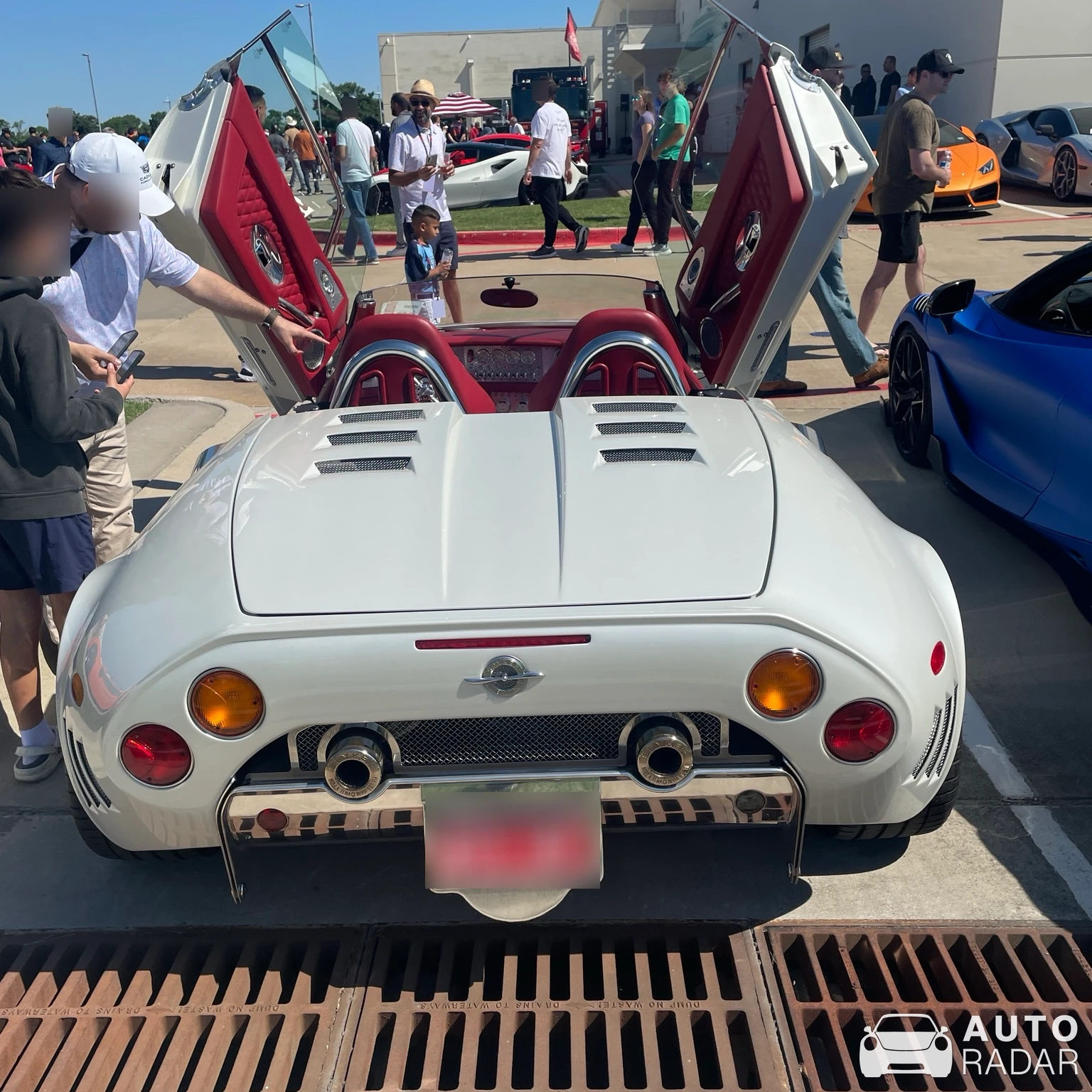 Spyker C8 Spyder SWB spotted in Plano