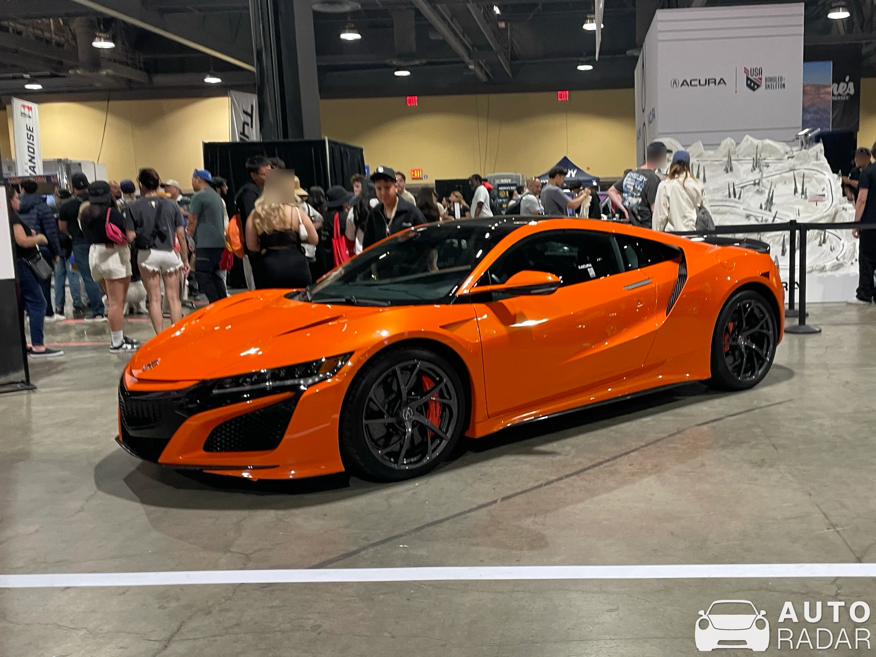 Acura NSX 2016 spotted in Long Beach