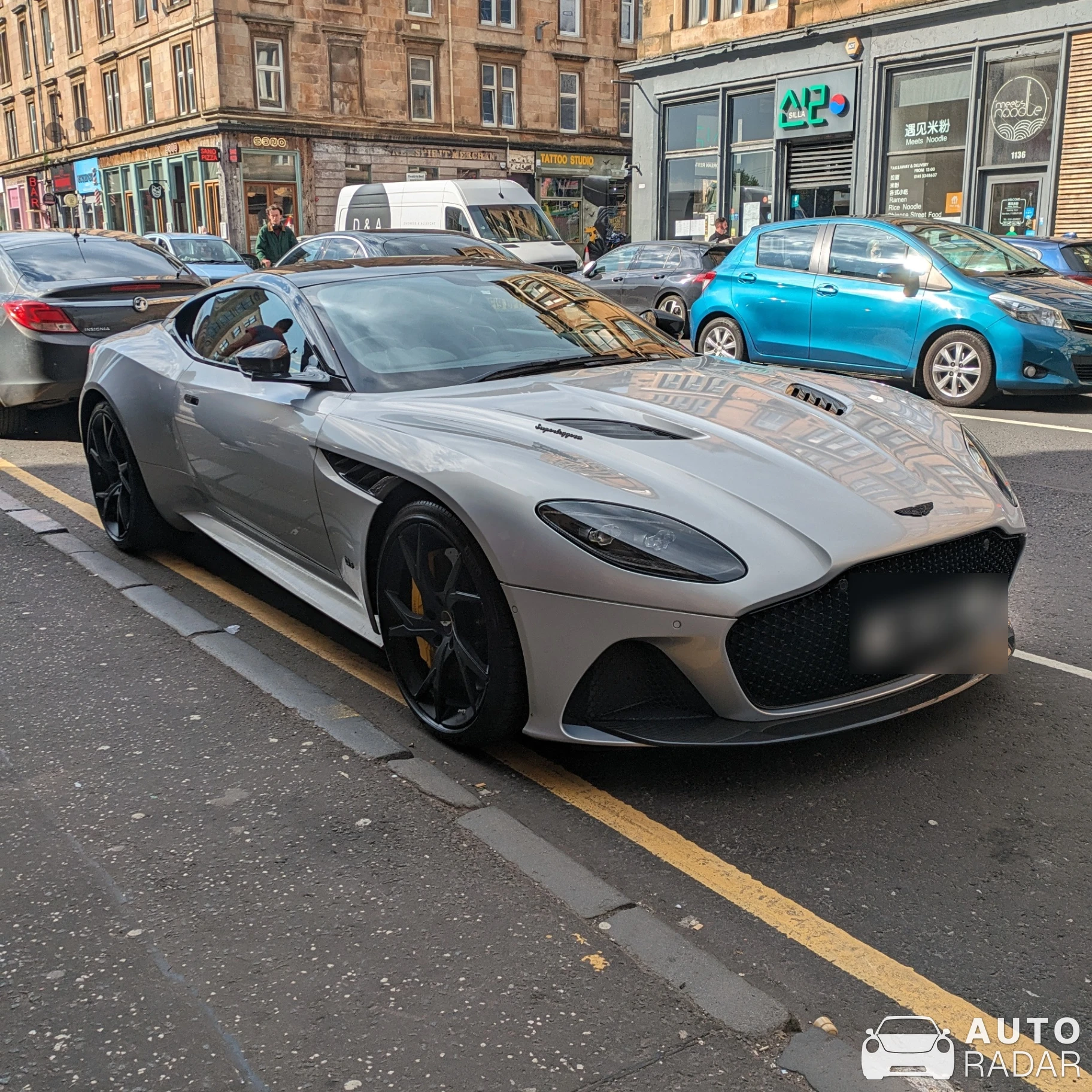 Aston Martin DBS Superleggera spotted in Glasgow City, United Kingdom