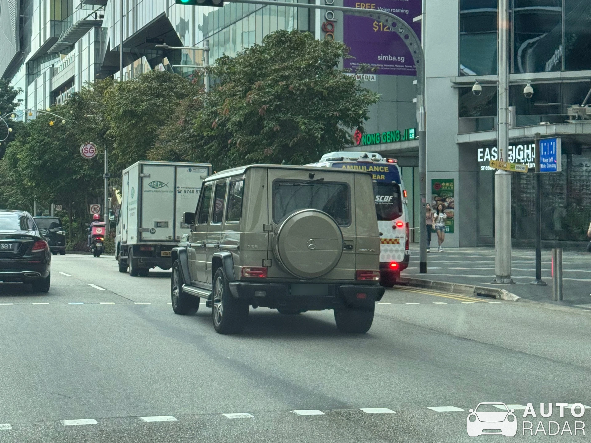 Mercedes-AMG G 55 spotted in Singapore, Singapore