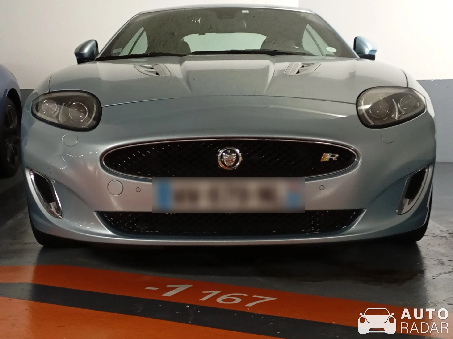 Jaguar XKR spotted in Sceaux, France