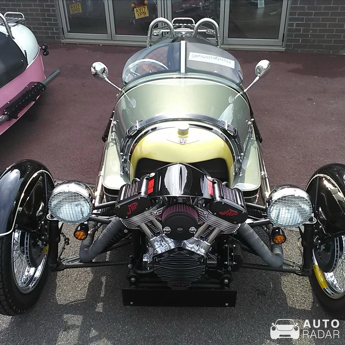 Morgan Threewheeler spotted in Kent, United Kingdom