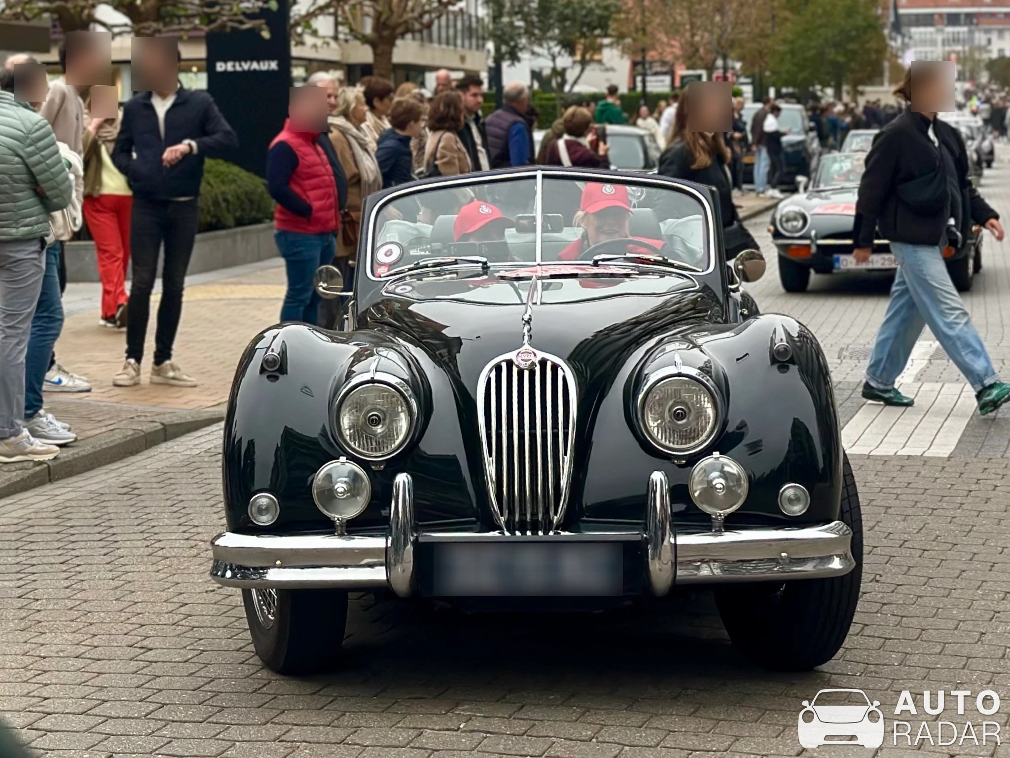 Jaguar XK140 Drophead Coupe spotted in Knokke-Heist
