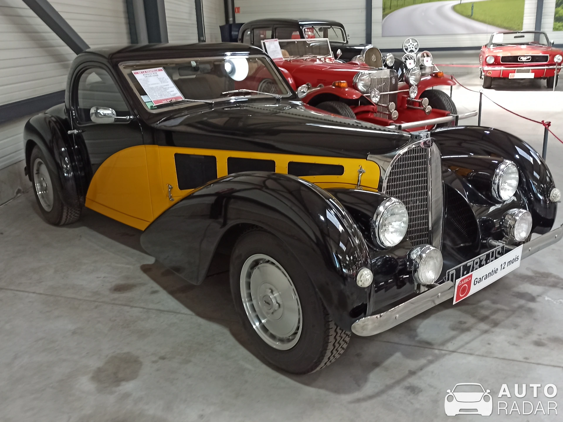 Bugatti Type 57S Atalante spotted in La Boisse