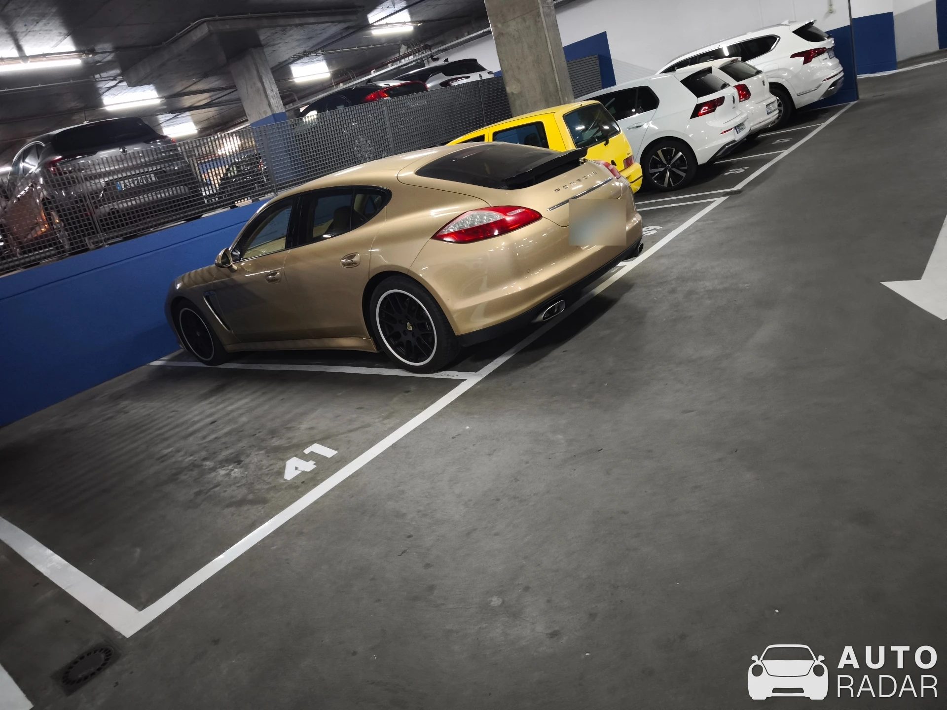 Porsche 970 Panamera S spotted in Elvas