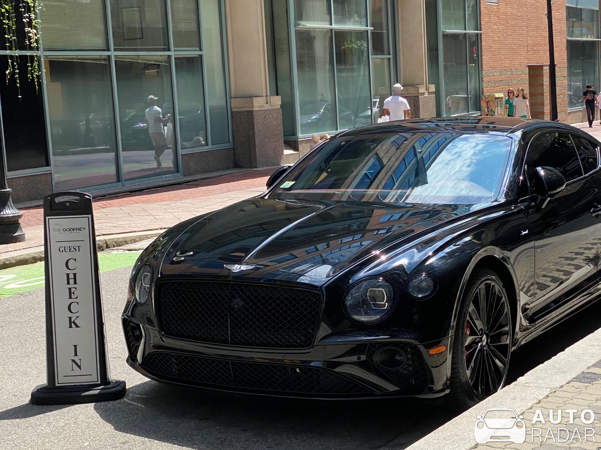 Bentley Continental GT spotted in Boston, United States