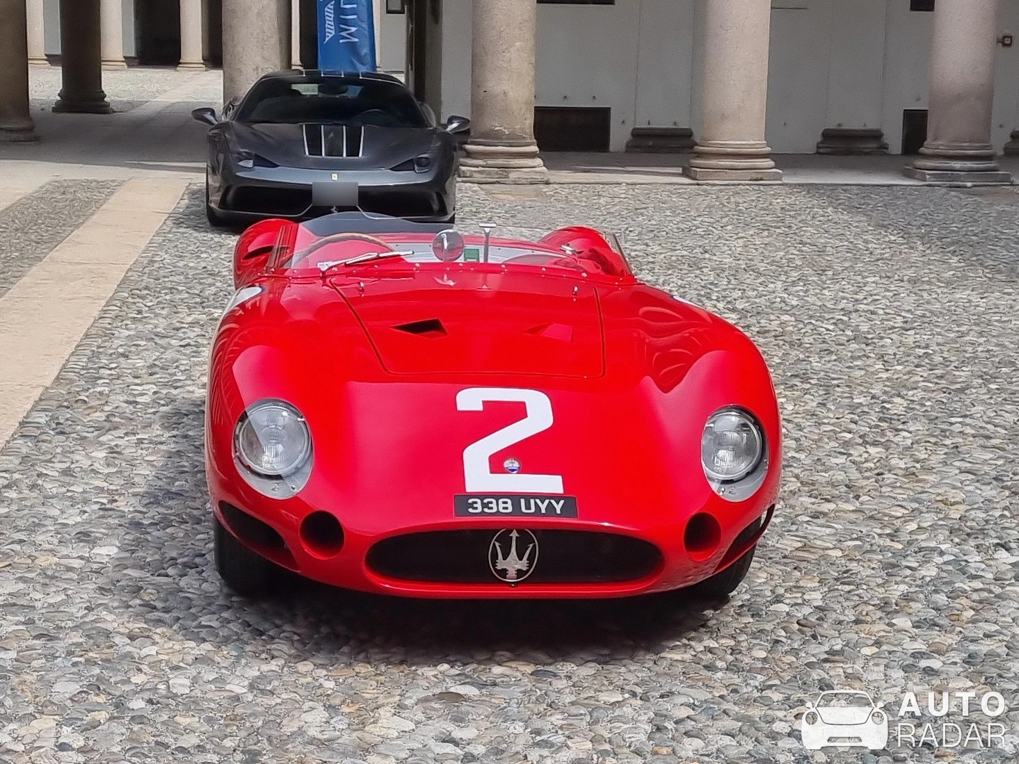 Maserati 300S spotted in Milano