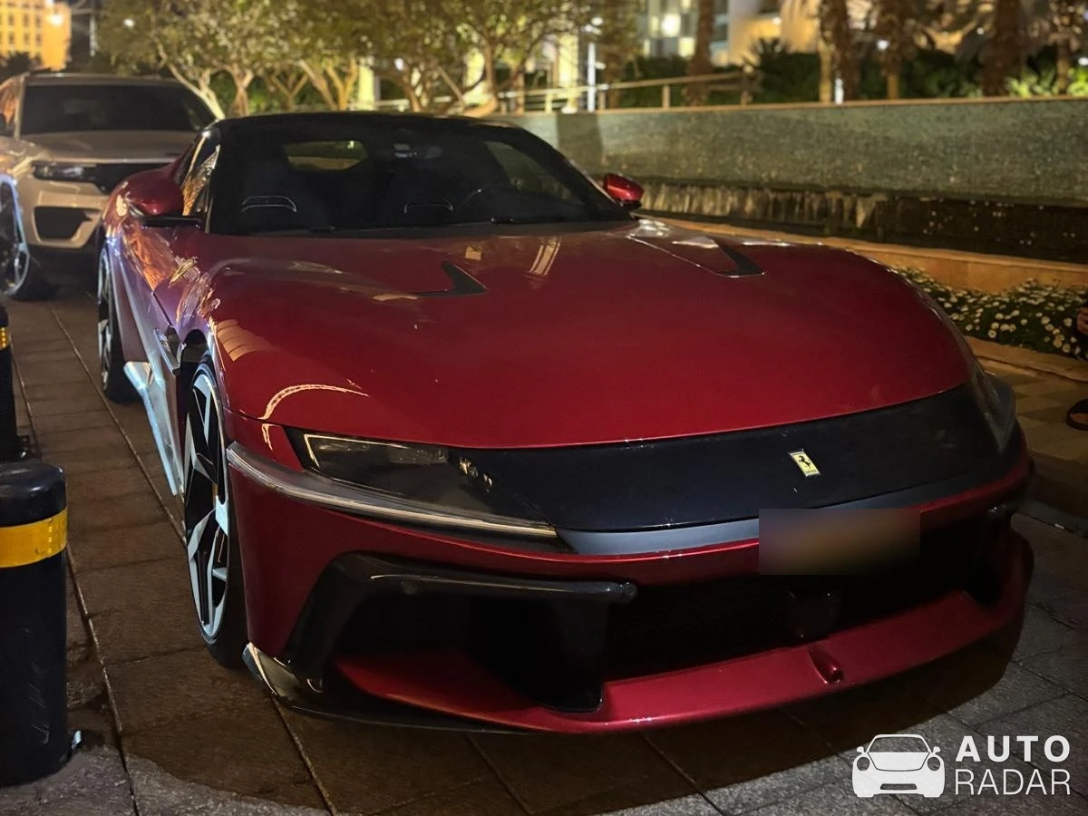 Ferrari 12Cilindri spotted in Eilat