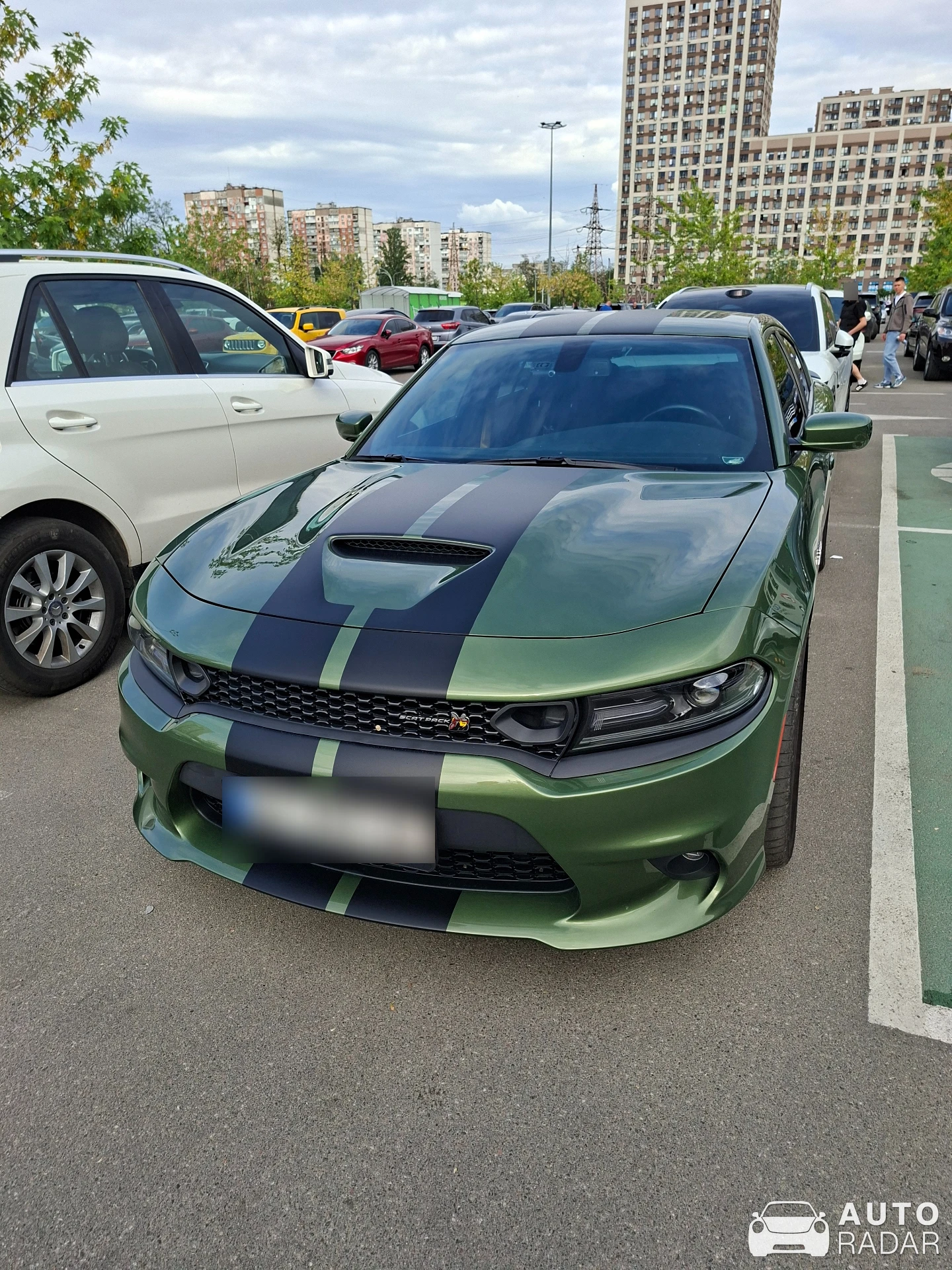 Dodge Charger Scat Pack spotted in Kyiv