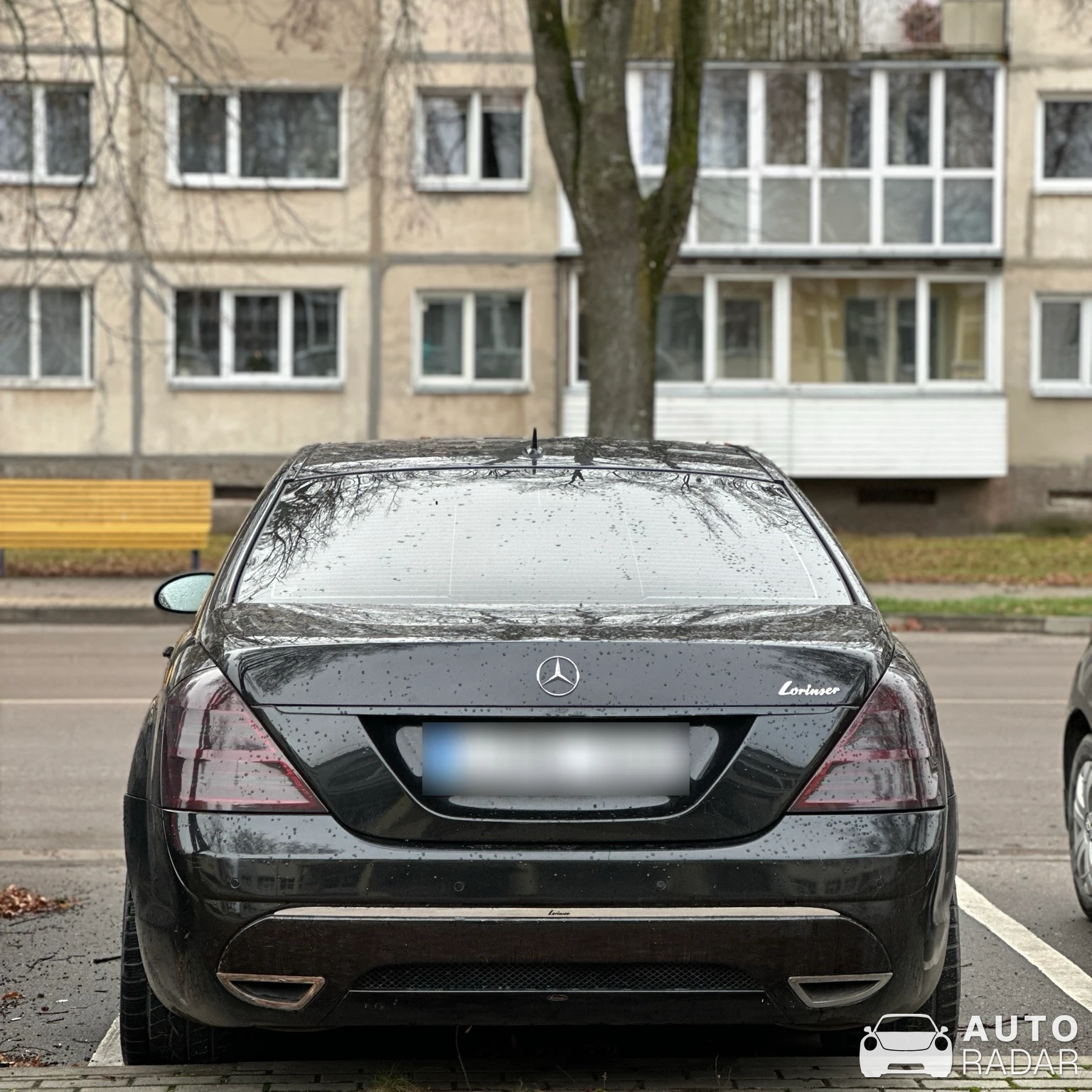 Mercedes-Benz Lorinser S 63 AMG V222 spotted in Elektrėnai, Lithuania