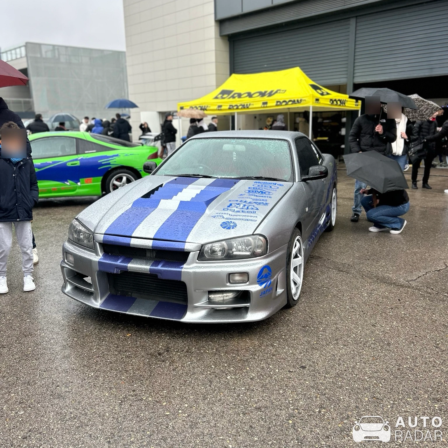 Nissan Skyline R34 GT-R spotted in Madrid, España