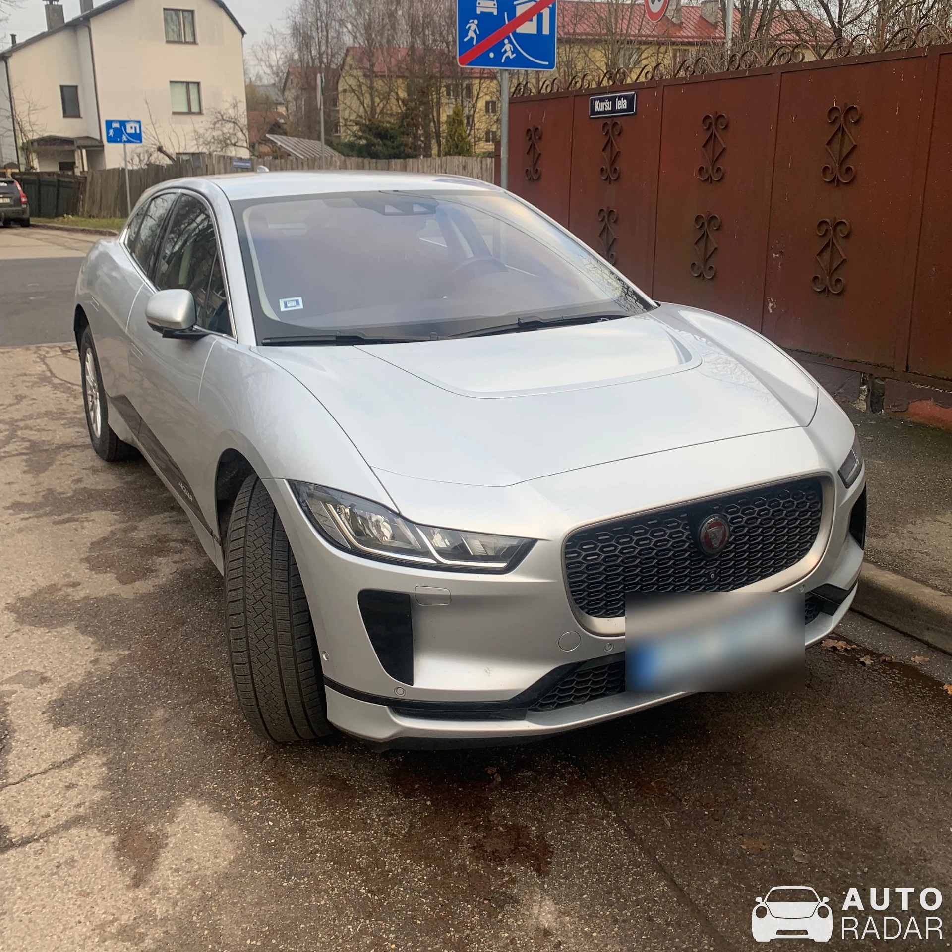 Jaguar I-PACE spotted in Rīga, Latvia
