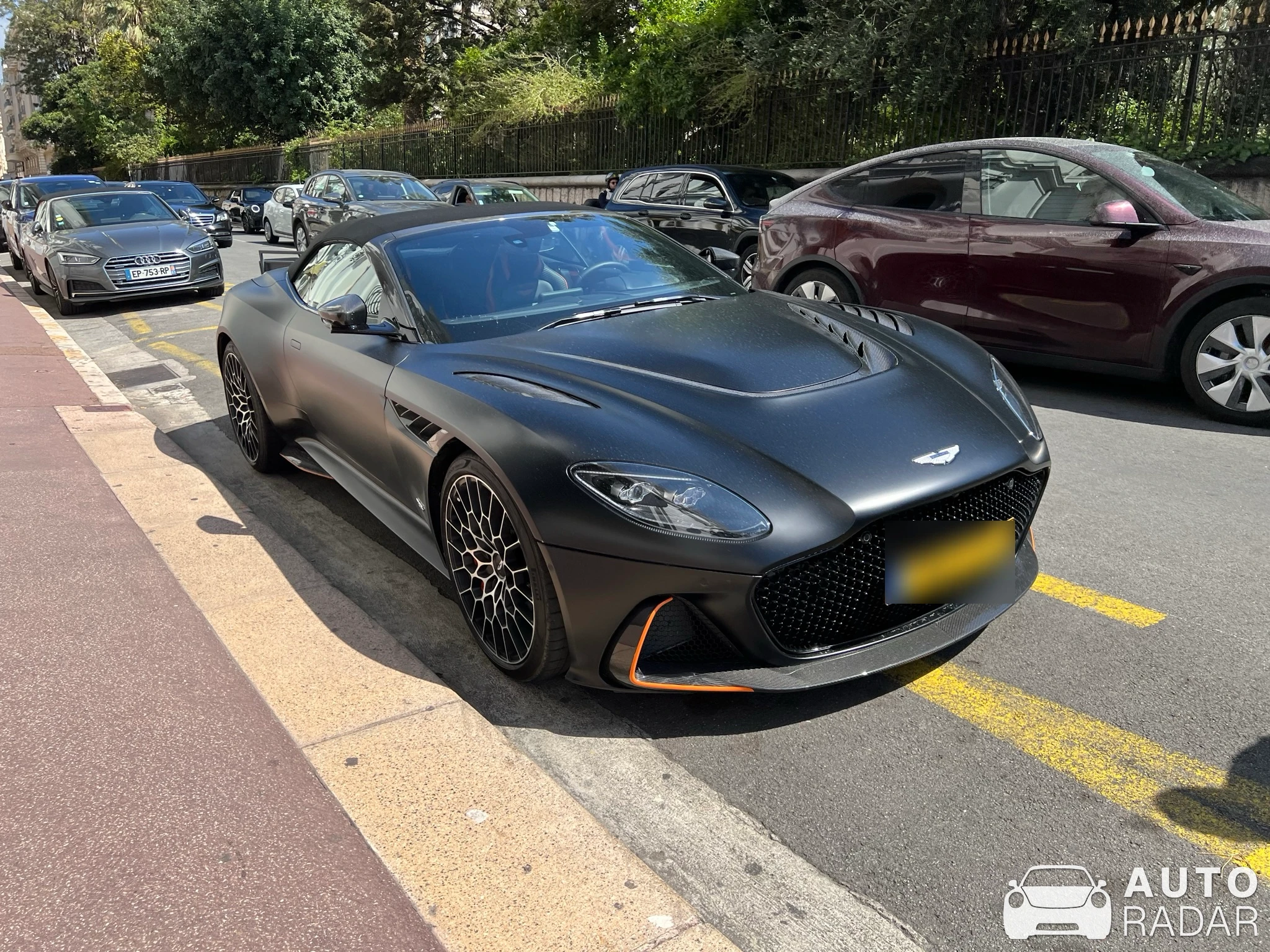 Aston Martin DBS 770 Ultimate Volante spotted in Nice