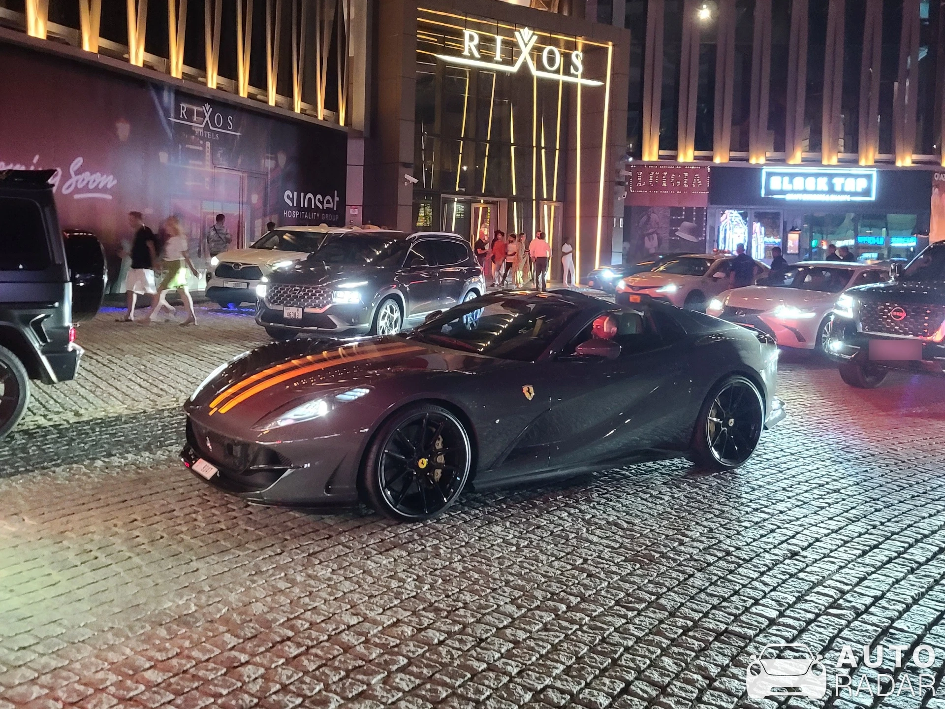 Ferrari 812 GTS Novitec Rosso spotted in Dubai, United Arab Emirates