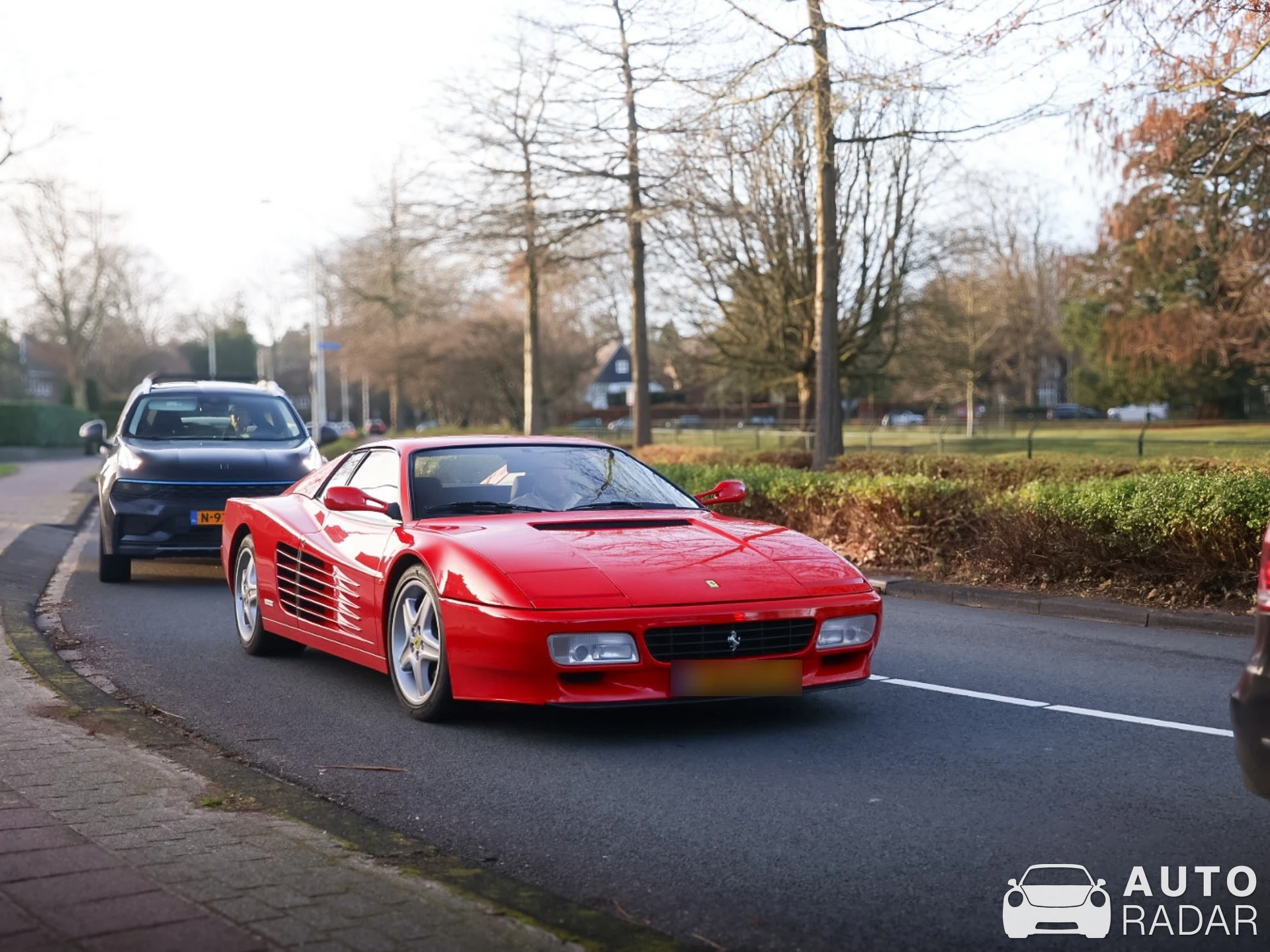 Ferrari 512 TR spotted in Laren, Nederland
