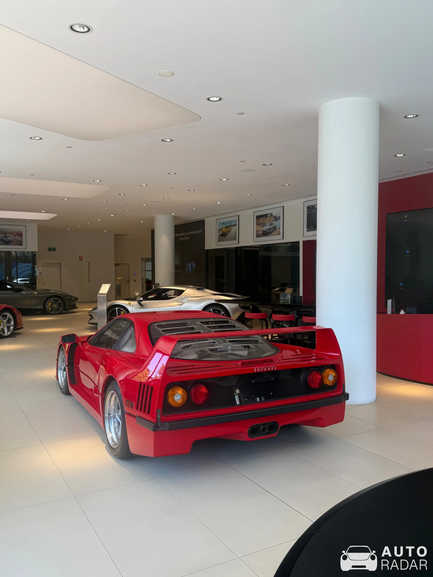 Ferrari F40 spotted in Newstead, Australia