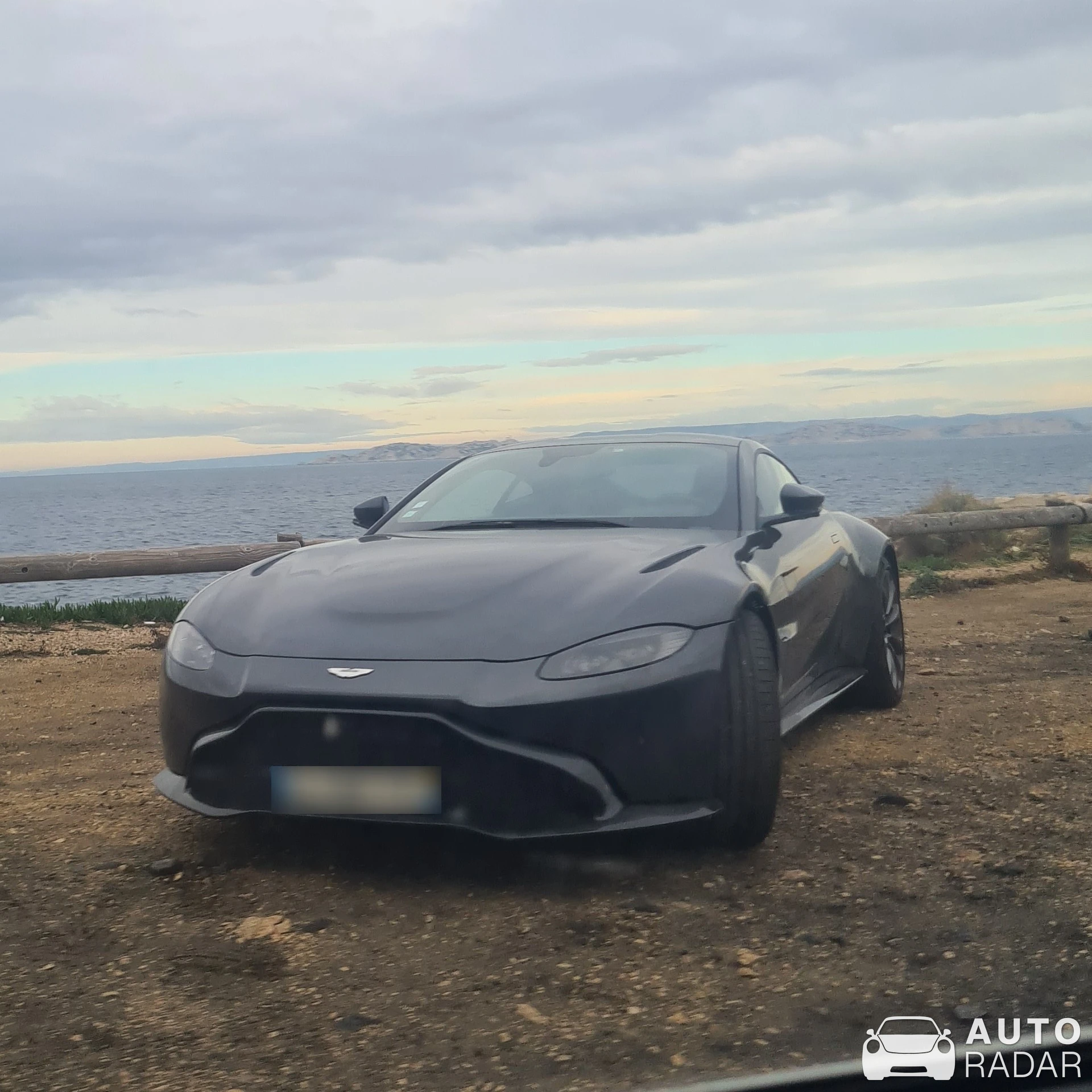 Aston Martin V8 Vantage spotted in Marseille, France