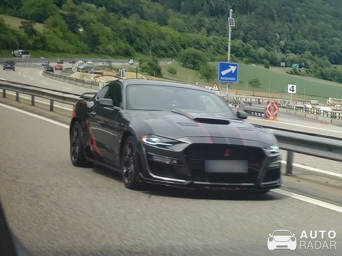Ford Mustang Shelby GT500 spotted in Oftringen