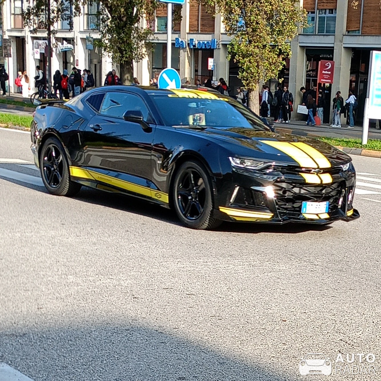 Chevrolet Camaro ZL1 spotted in Ferrara, Italy