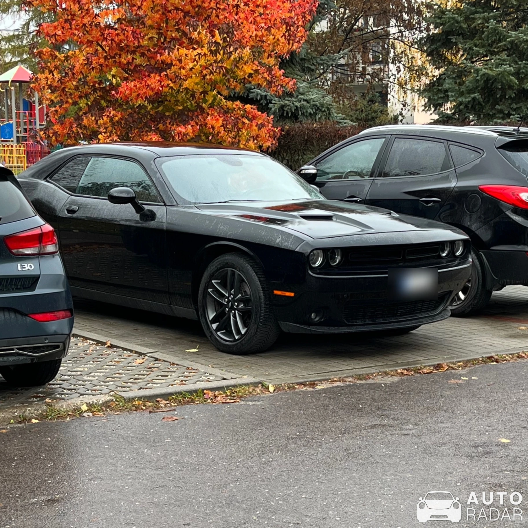 Dodge Challenger spotted in Łódź, Polska