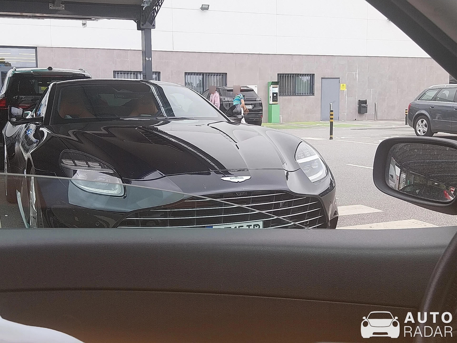 Aston Martin DB12 spotted in Santa Maria da Feira